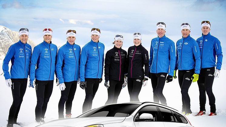 Hertz Bilutleie bytter ut bildekk med langrennsski og går inn som sponsor av Team Coop.