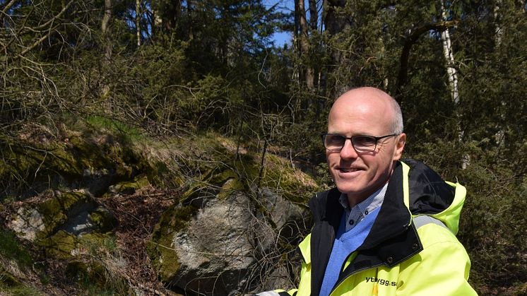 Mats Berntsson, VD Ytterbygg AB,  i Rollsbo Västerhöjd, Kungälv