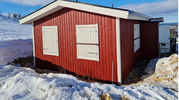 Stugan på Ädnamvaara har återfått sin forna glans