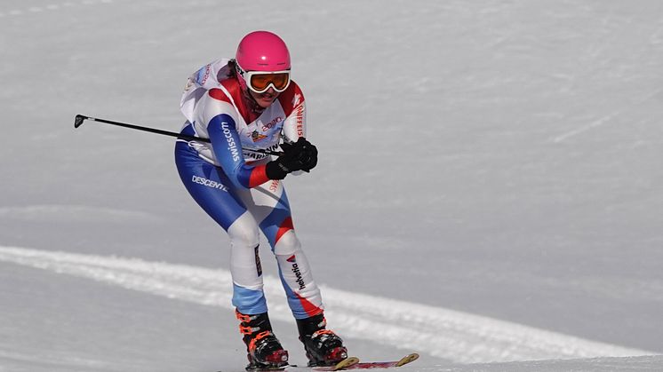 Marianne Rubi, eight-time record winner of the Inferno downhill race