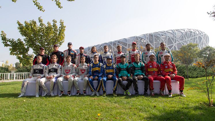Visa Formula E competitors - Beijin