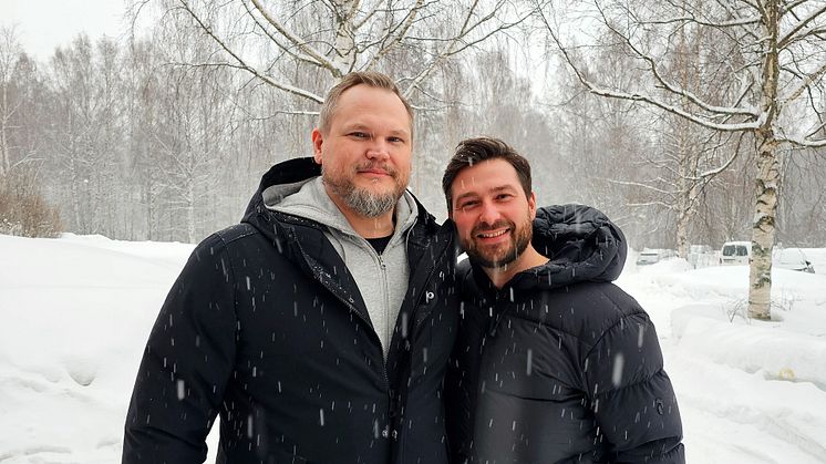 Andreas Waleij och Tim Leinert på Arctic Game, är två av initiativtagarna till Arctic Game Masterclass.