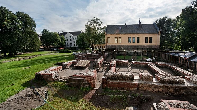 I Minneparken i Oslo har noen gjentatte ganger lagd bål blant kulturminner.