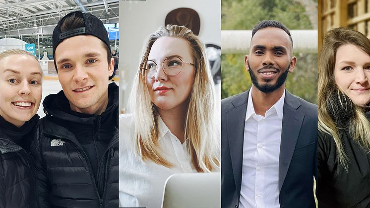 Årets mottagare av Ung Dalakraft-stipendiet heter Moa Lindgren och Ondrej Spiegl, Viktoria Brolin, Mohamed Abdi samt Jonatan Rönning och Madelene Nordkvist.