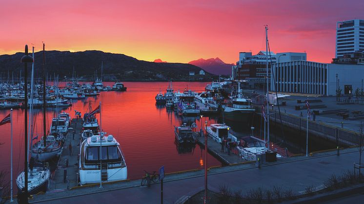 Bodø, set to become the inaugural European Capital of Culture north of the Arctic Circle. Photo: Kathrine Sørgård