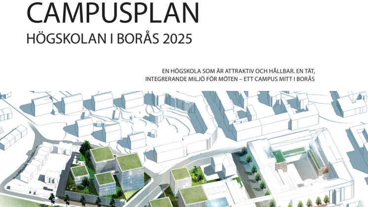 Campusplan Högskolan i Borås 2025