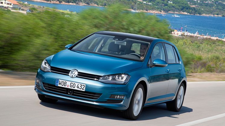 Euro NCAP ger nya Volkswagen Golf 5 stjärnor plus 4 utmärkelser för säkerhetsinnovationer