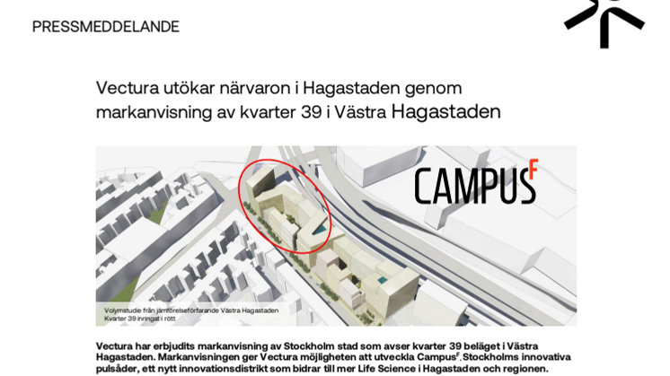 Vectura utökar närvaron i Hagastaden genom markanvisning av kvarter 39 i Västra Hagastaden.pdf