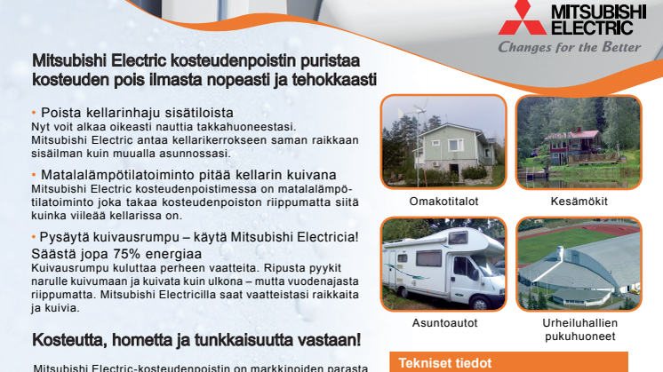 Mitsubishi Electric kosteudenpostin