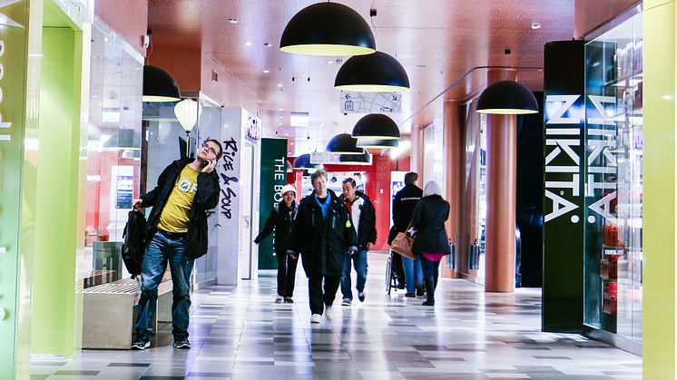 Trinagelns köpcentrum i Malmö