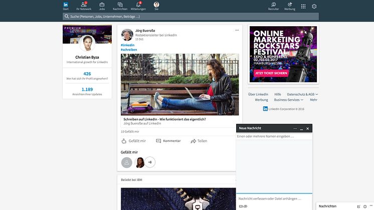 LinkedIn Redesign