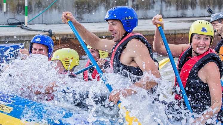 Wildwasser-Rafting im Kanupark Markkleeberg - Foto: Kanupark Markkleeberg