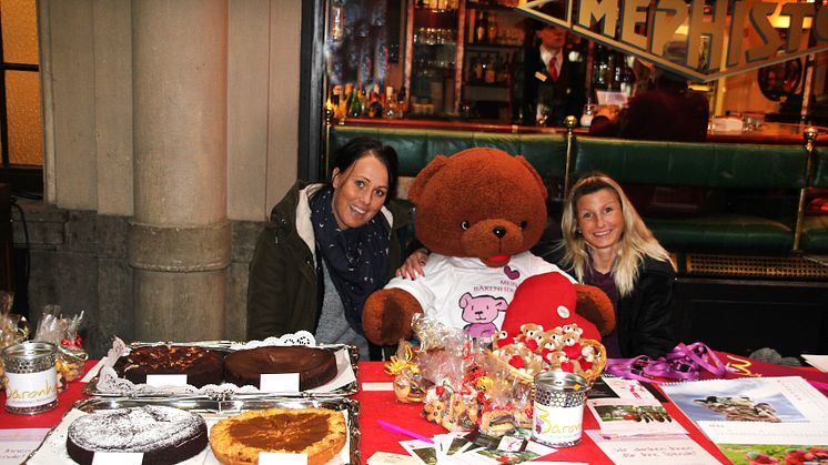 Der Bärenherz-Weihnachtsstand: Eine gelungene Veranstaltung in der Mädler-Passage