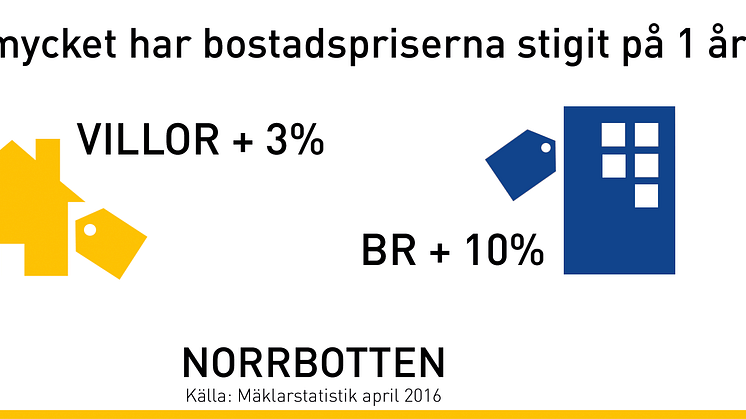Mäklare i Norrbotten:  ”Amorteringskravet får bostadspriserna att stiga”
