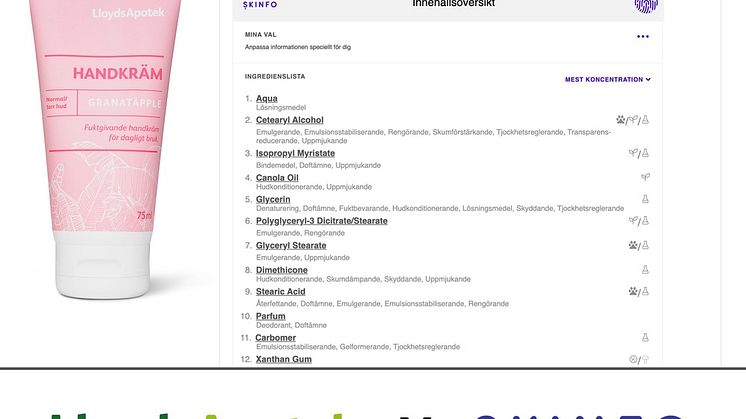 LloydsApotek ingår samarbete med Skinfo
