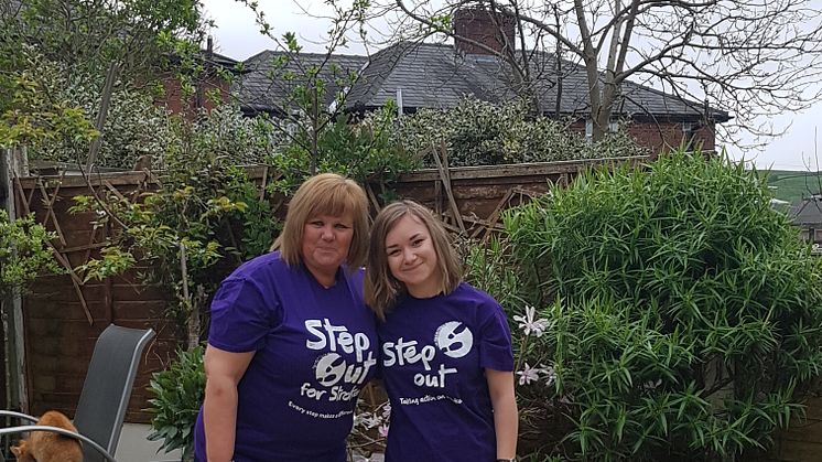 ​Survivors take a Step Out for Stroke in Heywood