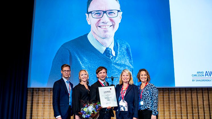 Arvid Carlsson Award by Sahlgrenska Science Park 2020