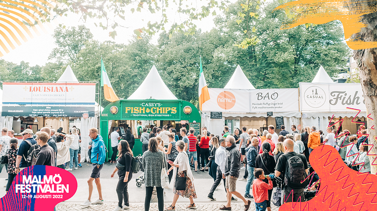 Matområdet på Malmöfestivalen