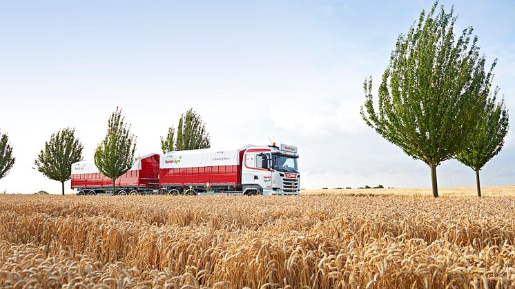 Danish Agro-lastbil ved hvedemark