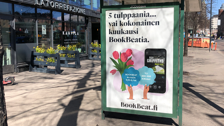 Äänikirjabuumi jatkuu – BookBeatin maksavien asiakkaiden määrä kasvoi 66 prosenttia vuoden ensimmmäisen vuosineljänneksen aikana