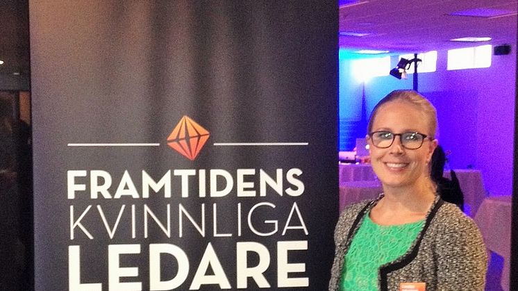 Caroline Johansson en av framtidens kvinnliga ledare