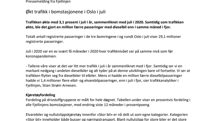 Pressemelding fra Fjellinjen - Trafikktall for juli.pdf