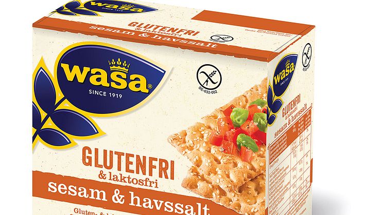 Wasa Gluten- och laktosfri Sesam & Havssalt