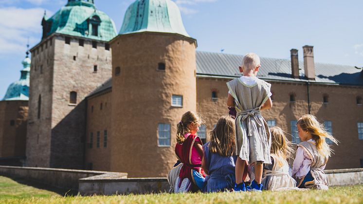 Barnens Slott har öppet på Kalmar Slott mellan den 26 juni och 13 augusti. 
