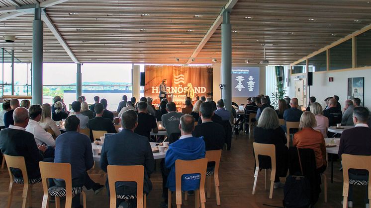 Företagsfrukost i Härnösand med tema årets vinnare, besöksnäring och nya etableringar