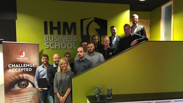 Första gruppen diplomerad i RO-Academy ledarprogram i samarbete med IHM Business School