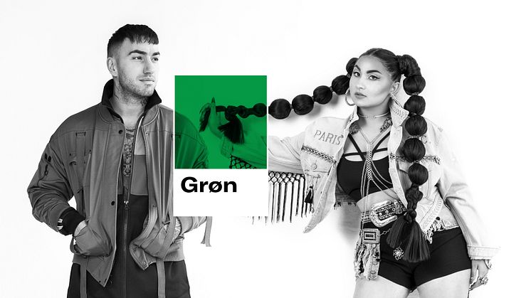 Cisilia og Joey Moe teamer op på Grøn 2018