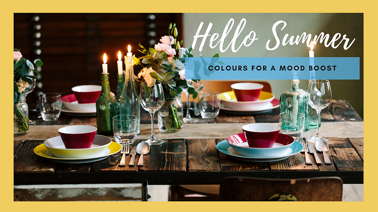 Hello Summer: Happy colours and cheerful designs for a mood boost