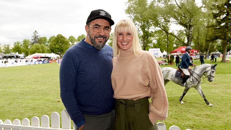 Adnan Maral mit Ehefrau Franziska bei der Pferd International München