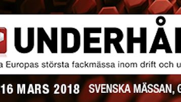 Träffa oss på Underhållsmässan i Göteborg 13–16 mars. Monter A02:11