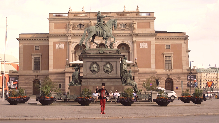 Biljetter till fantasipriser till salu på Gustav Adolfs torg