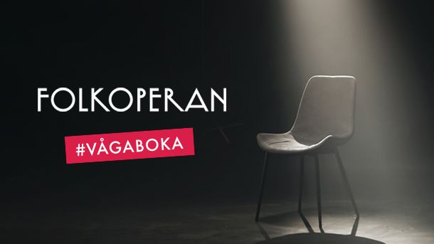 En bokad biljett idag kan rädda en opera eller teater i morgon. #vågaboka.  Foto: Folkoperan.