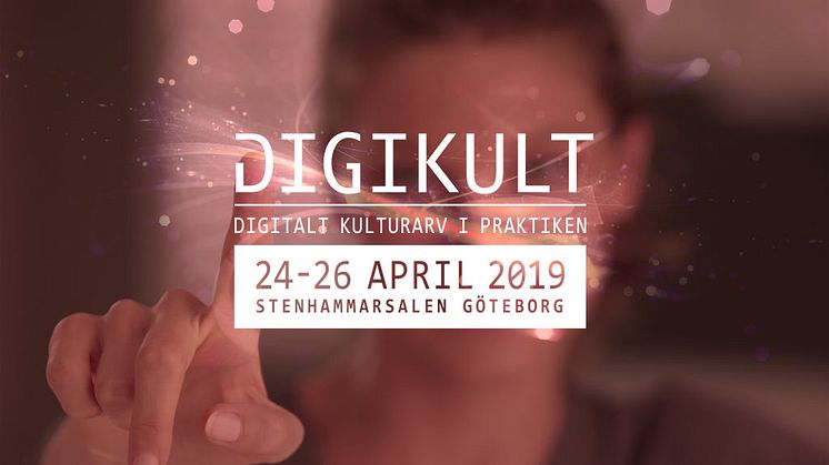 Nästa vecka träffas kulturarvsbranschen för inspiration och diskussion kring digitalisering av kulturarvet.