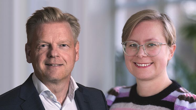Simployers to nye styremedlemmer; Nils Carlsson og Kjersti Thornéus.