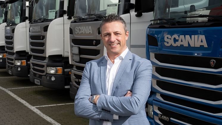 "Auch in diesen Zeiten ist unser Scania Used Portal für jeden offen", so Jörg Seelbach, Bereichsleiter Scania Gebrauchtfahrzeuge, Scania Deutschland Österreich.