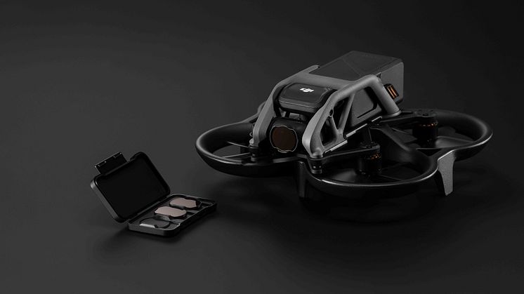 DJI Avata with ND Filters Set (dark background)