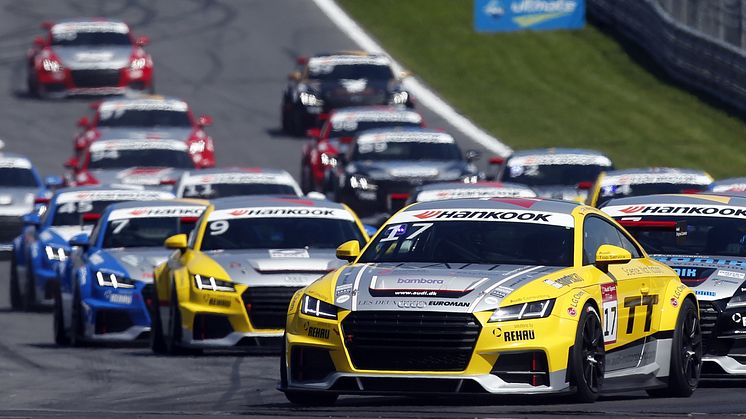 Audi Sport TT Cup Spielberg 2015 - Audi TT cup #17, Nicolaj Møller Madsen pole position