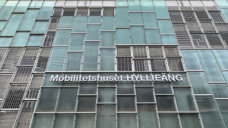 Pressinbjudan: Invigning av Mobilitetshuset Hyllieäng – med fasad av återbrukat material