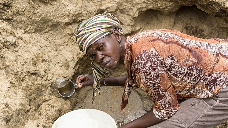 128,6 miljoner människor kommer att vara i behov av humanitärt stöd i år. I Sydsudan har fyra miljoner människor tvingats fly sina hem på grund av väpnad konflikt och torka. Foto: Annelie Edsmyr