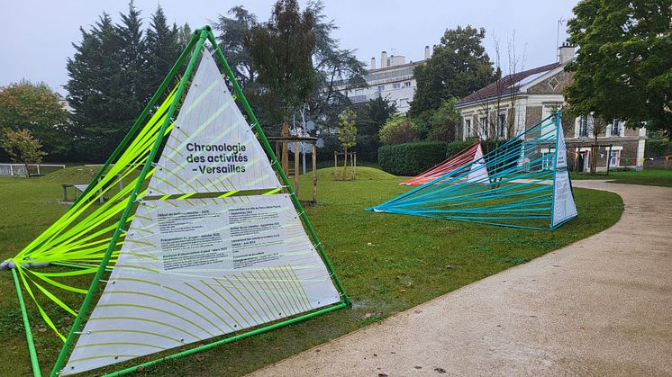 Bilden visar ett av redskapen som varit med vid ett tidigare evenemang med organisationen A Playful City.