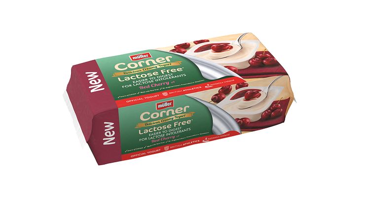 Müller Corner Lactose Free Cherry