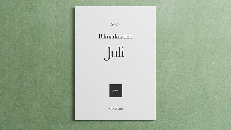 Bilmarknaden juli 2024