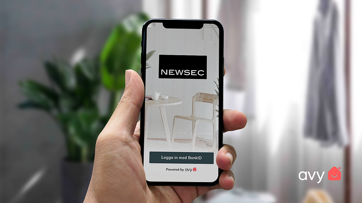Avy tecknar avtal med Newsec avseende digitala hyresgästtjänster