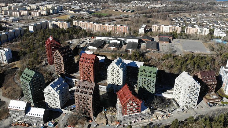 Tingstorget söderifrån mars 2019