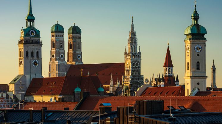München: Panorama Türme Innenstadt