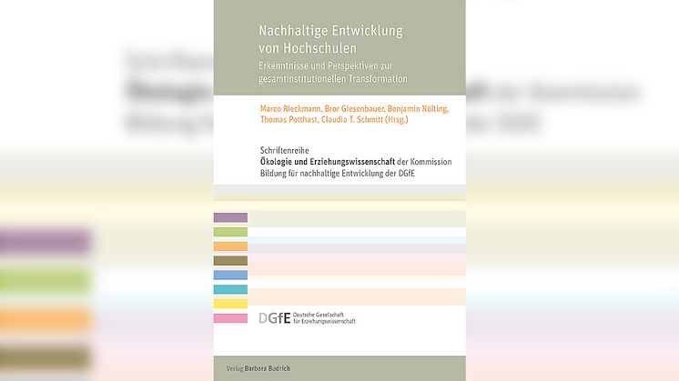 Sammelband „Nachhaltige Entwicklung von Hochschulen. Erkenntnisse und Perspektiven zur gesamtinstitutionellen Transformation“ 